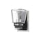 Z-Lite Jackson 1 Light Wall Sconce, Brushed Nickel & Clear 474-1S-BN-MB - alternate 6